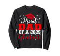 Super Proud Dad 2025 Graduate Sweatshirt - Unique Graphic for Adults - T-Shirt, Sweatshirt, Hoodie