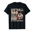Softball Dad Like Baseball Dad Bigger T-Shirt - Trendy Graphic Men Women - T-Shirt, Sweatshirt, Hoodie