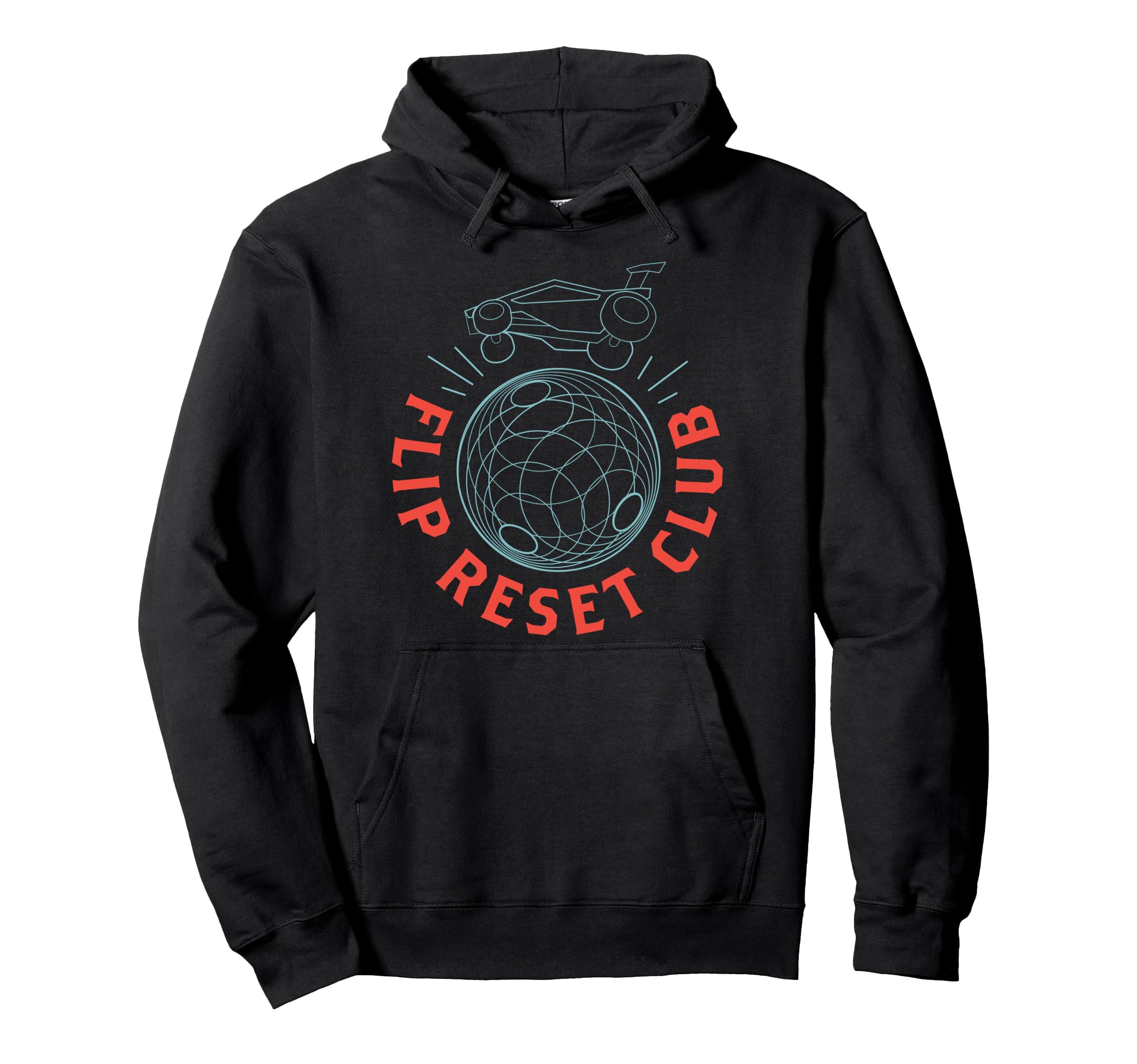 Simple Rocket Soccer League Flip Hoodie - Aesthetic Graphic for Adults - T-Shirt, Sweatshirt, Hoodie