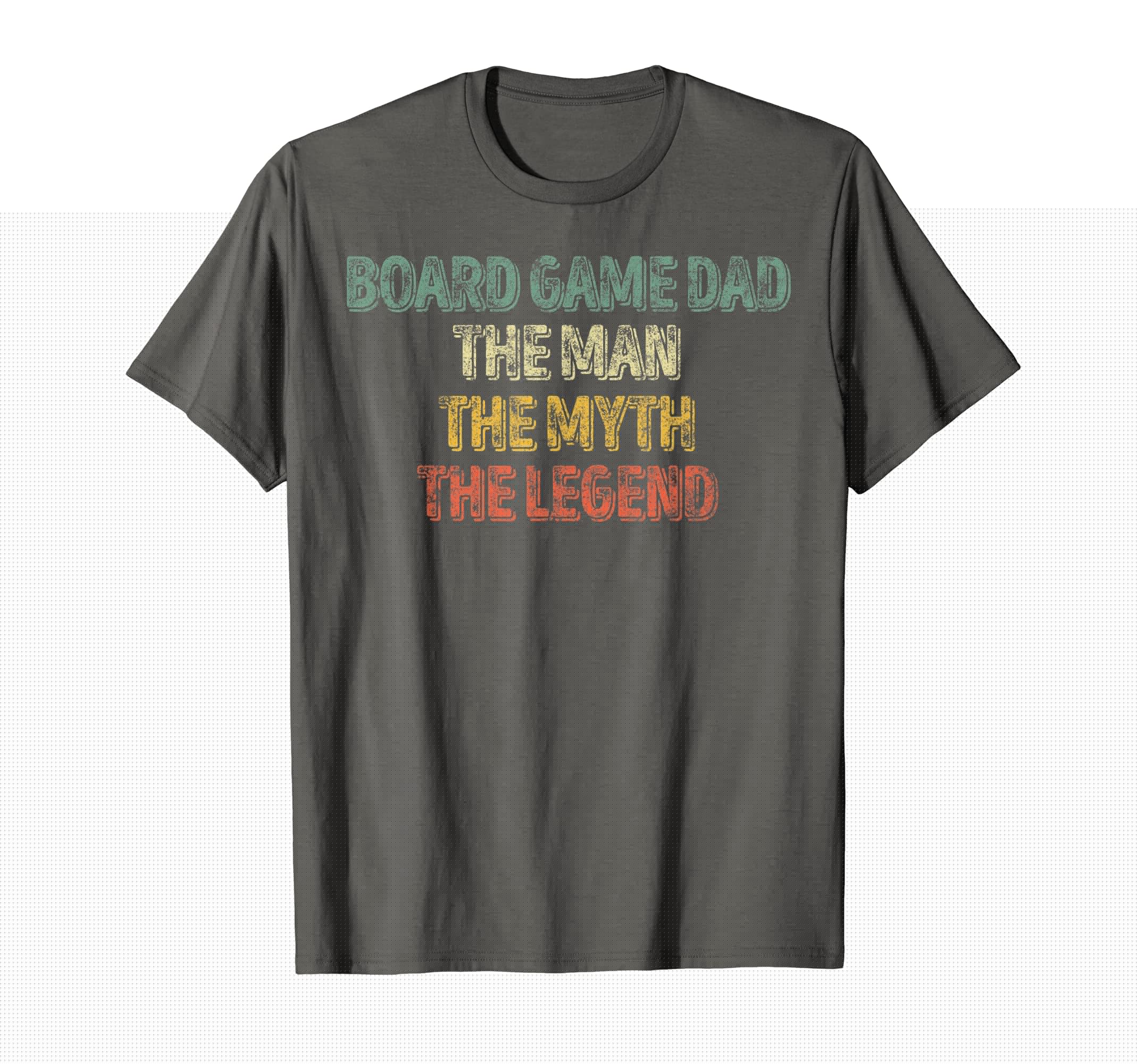 Mens Board Game Dad Myth Legend T-Shirt - Trendy Graphic for Adults - T-Shirt, Sweatshirt, Hoodie