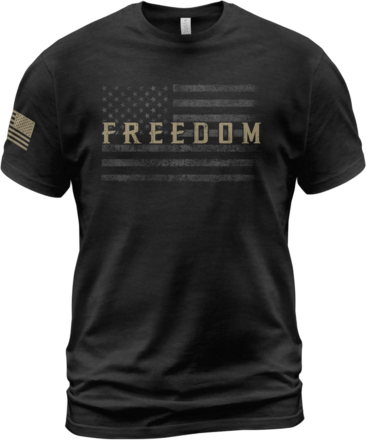 Freedom American Flag for Men, Patriotic - Adult & Kids T-Shirts, Sweatshirts & Hoodies apparel design preview 1