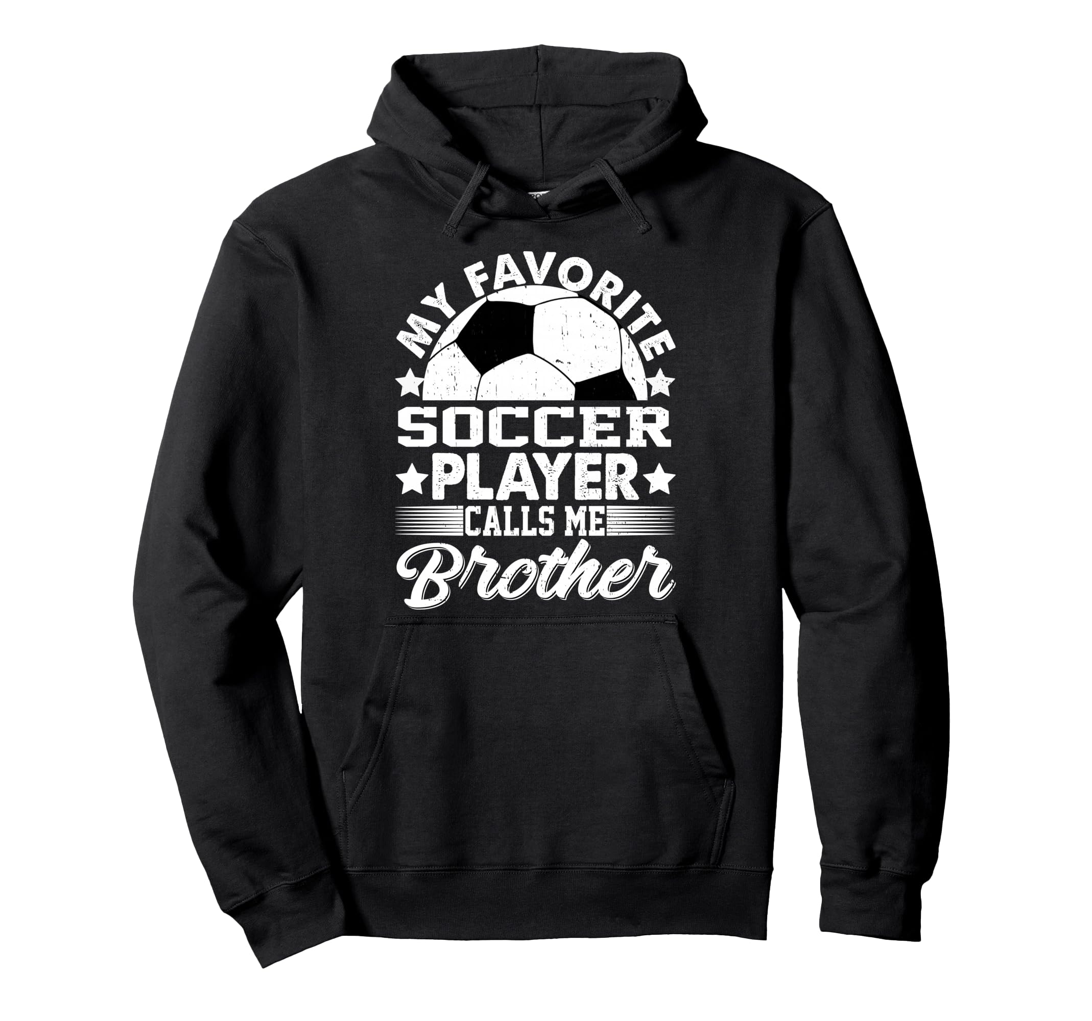 My Favorite Soccer Player Calls Me Hoodie - Fun Novelty Design for Adults - T-Shirt, Sweatshirt, Hoodie
