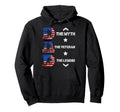 Dad Myth Veteran Legend Patriotic American Hoodie - Graphic Print Unisex - T-Shirt, Sweatshirt, Hoodie