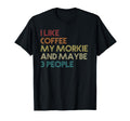 Morkie Dog Owner Coffee Lovers Funny T-Shirt - Unique Graphic for Adults - T-Shirt, Sweatshirt, Hoodie