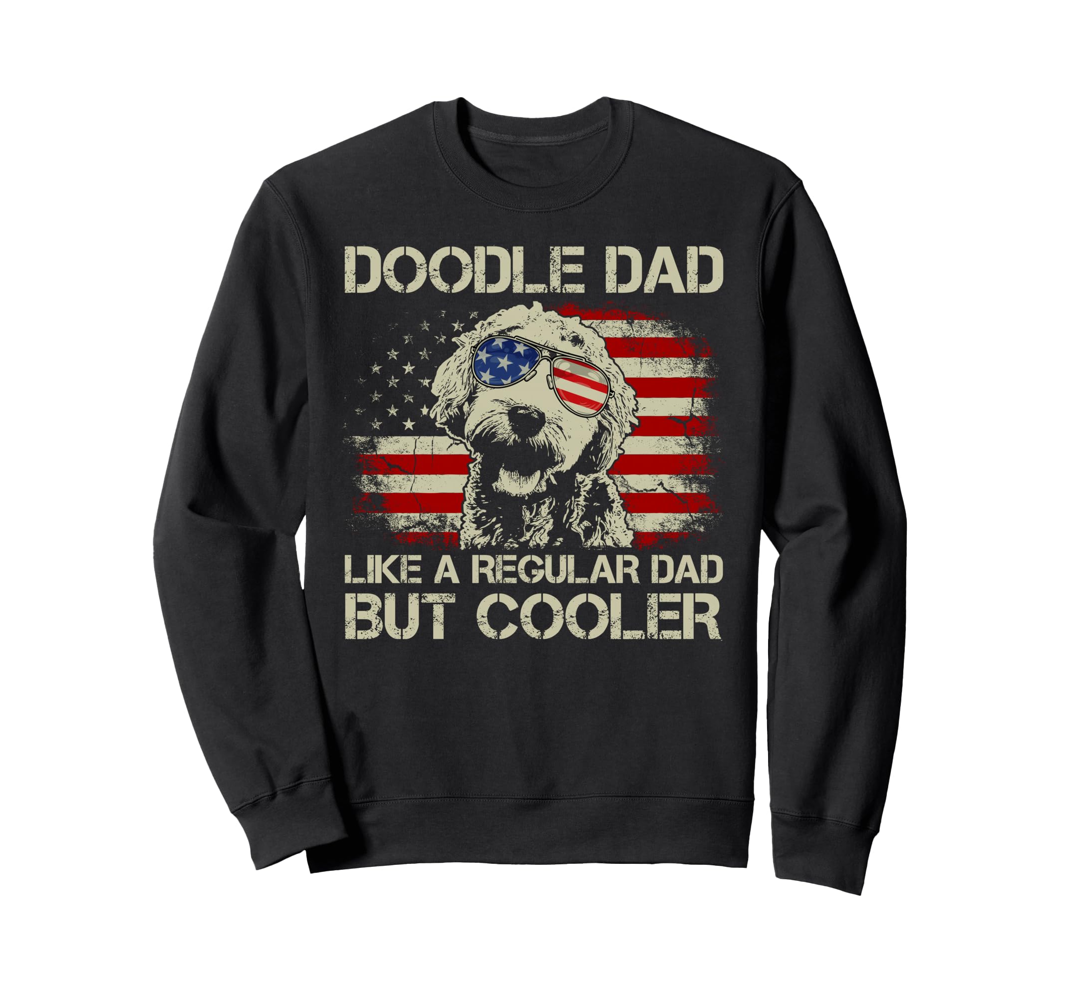 Doodle Dad Goldendoodle Regular Sweatshirt - Casual Everyday Wear Unisex - T-Shirt, Sweatshirt, Hoodie