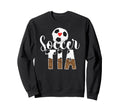 Soccer Tia Leopard Tia Soccer Sweatshirt - Trendy Graphic for Adults - T-Shirt, Sweatshirt, Hoodie