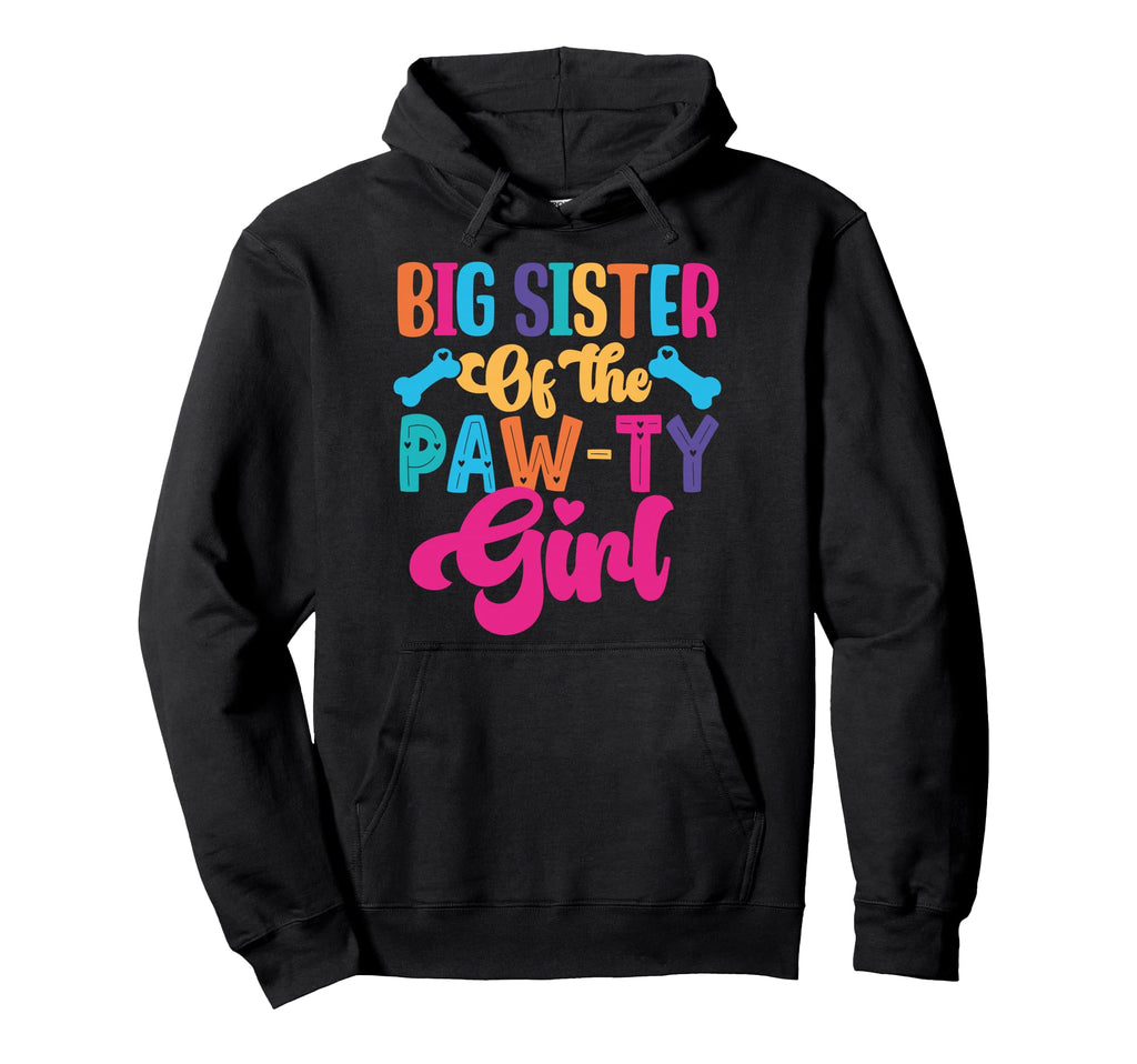 Big Sister Paw Ty Dog Family Matching Hoodie - Streetwear Style Men Women - T-Shirt, Sweatshirt, Hoodie