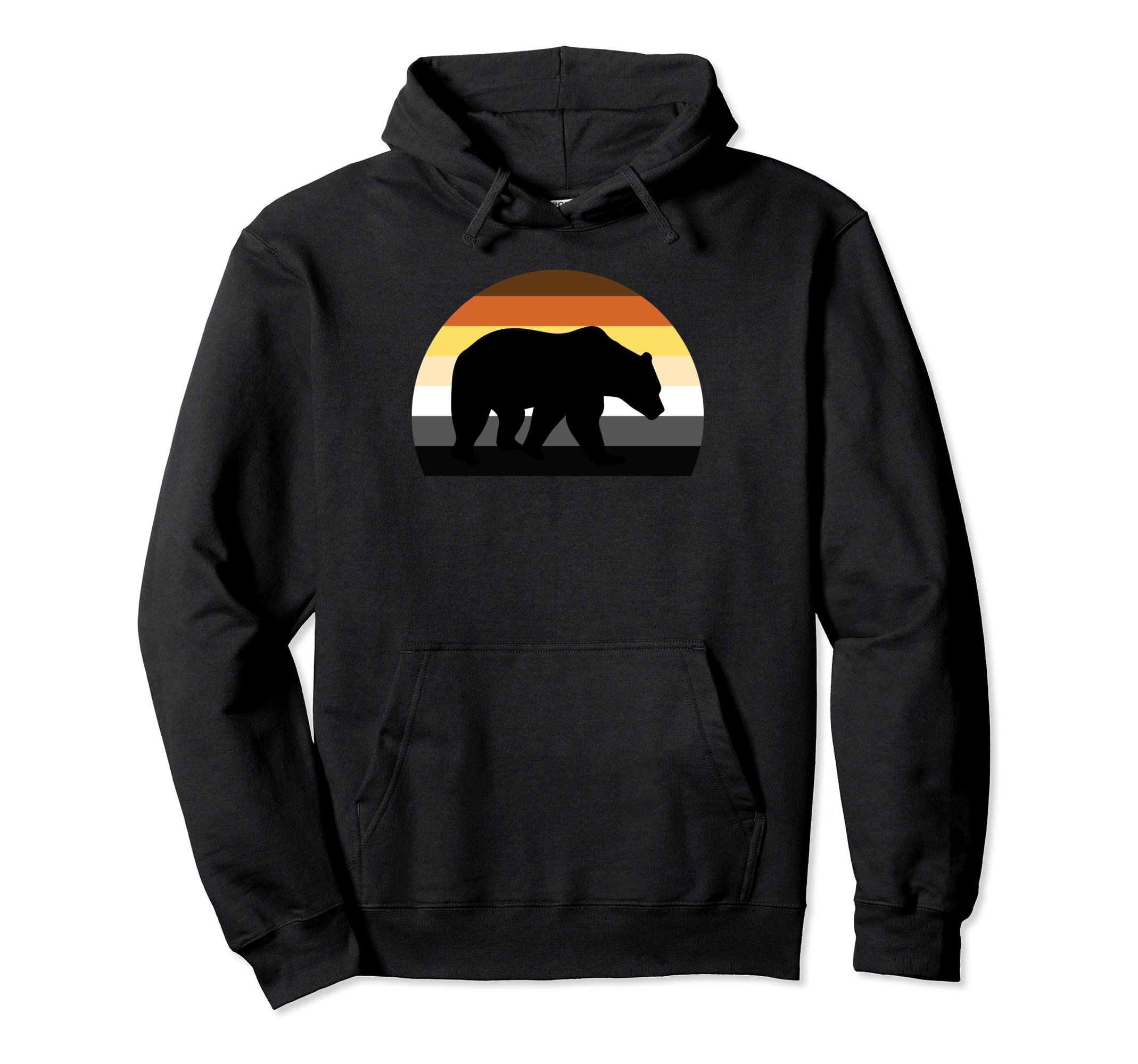 Lgbt Papa Mens Gay Pride Month Gay Bear Hoodie - Custom Art Print Unisex - T-Shirt, Sweatshirt, Hoodie