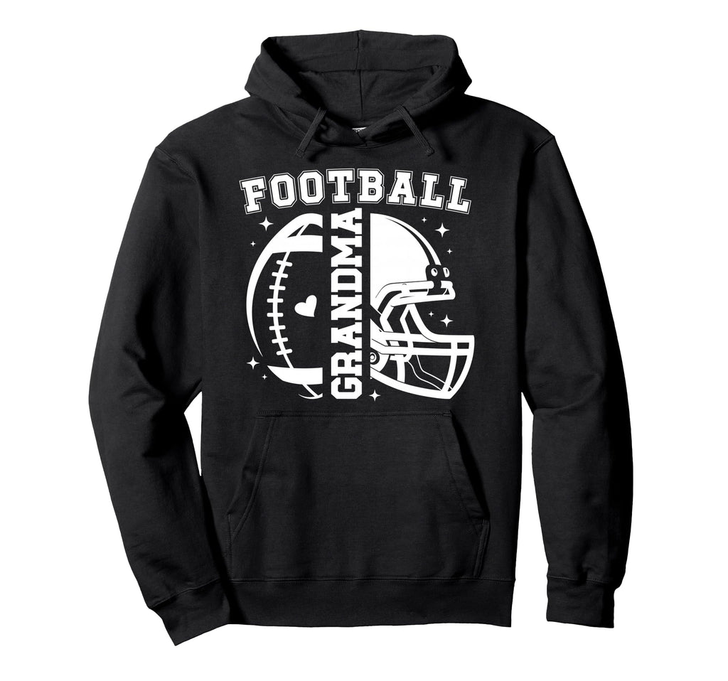 Football Grandma Football Player Hoodie - Streetwear Style Men Women - T-Shirt, Sweatshirt, Hoodie