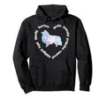 Sheltie Dog Heart Sheltie Mom Hoodie - Streetwear Style for Adults - T-Shirt, Sweatshirt, Hoodie