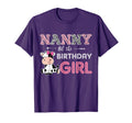 Nanny Birthday Farm Cow Grandma Matching T-Shirt - Unique Graphic Unisex - T-Shirt, Sweatshirt, Hoodie