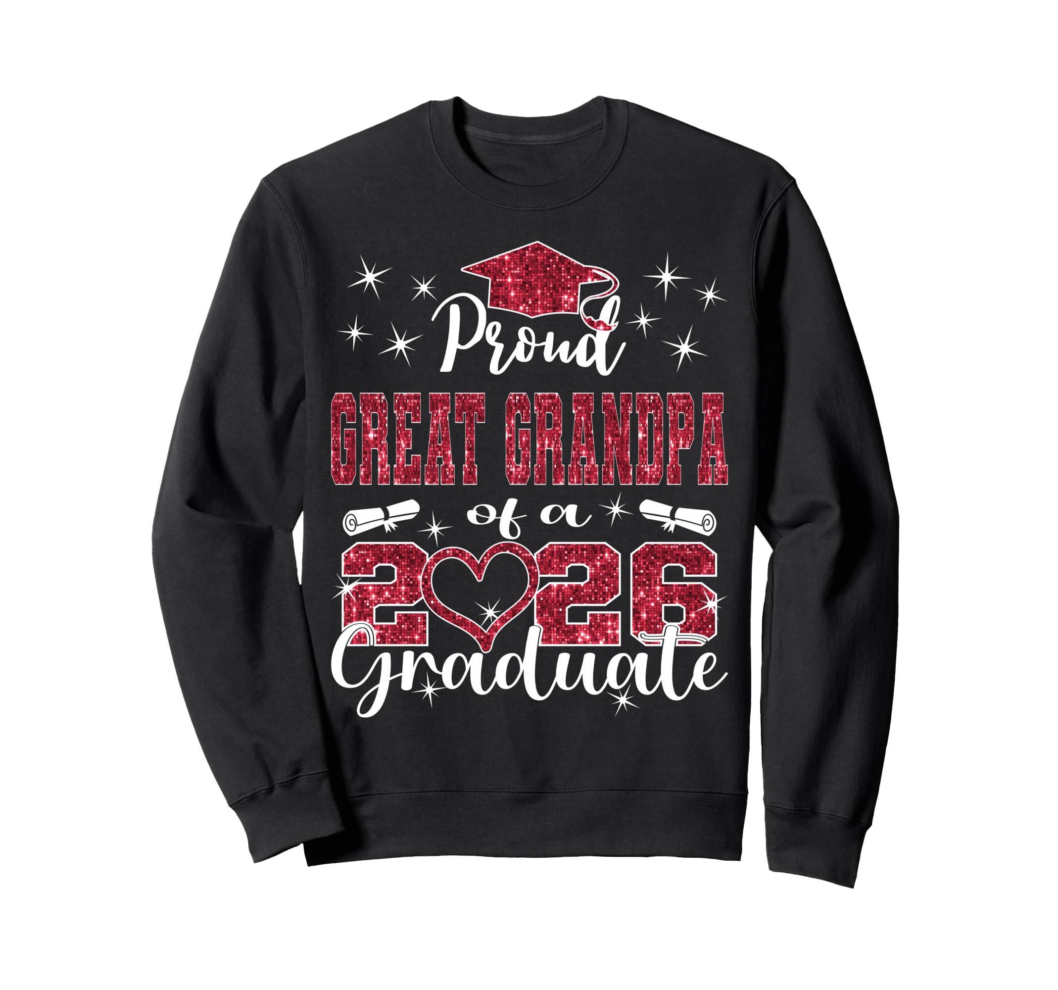 Super Proud Great Grandpa 2026 Sweatshirt - Trendy Graphic for Adults - T-Shirt, Sweatshirt, Hoodie