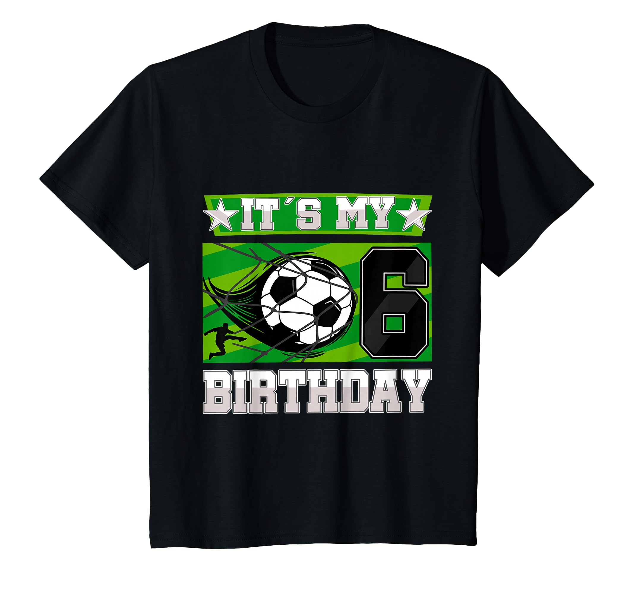 Soccer Birthday Party 6Th Birthday 6 T-Shirt - Novelty Apparel for Adults - T-Shirt, Sweatshirt, Hoodie