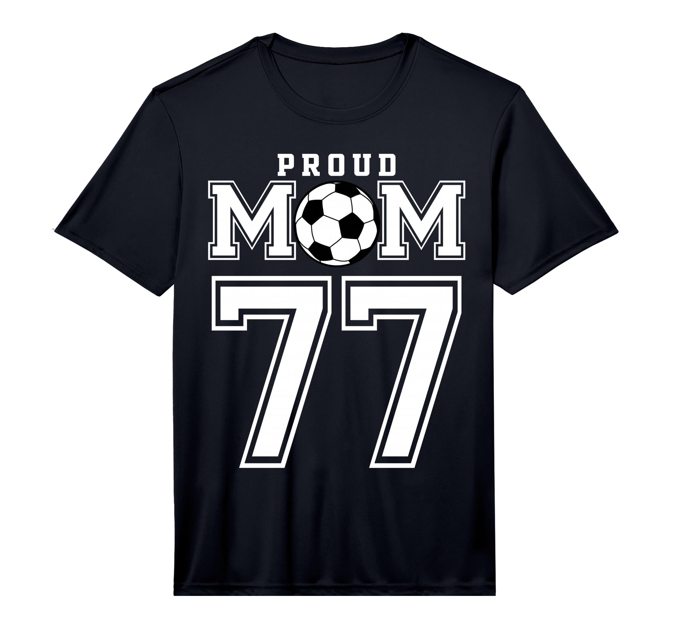 Number 77 Custom Proud Soccer Futbol T-Shirt - Aesthetic Graphic Unisex - T-Shirt, Sweatshirt, Hoodie
