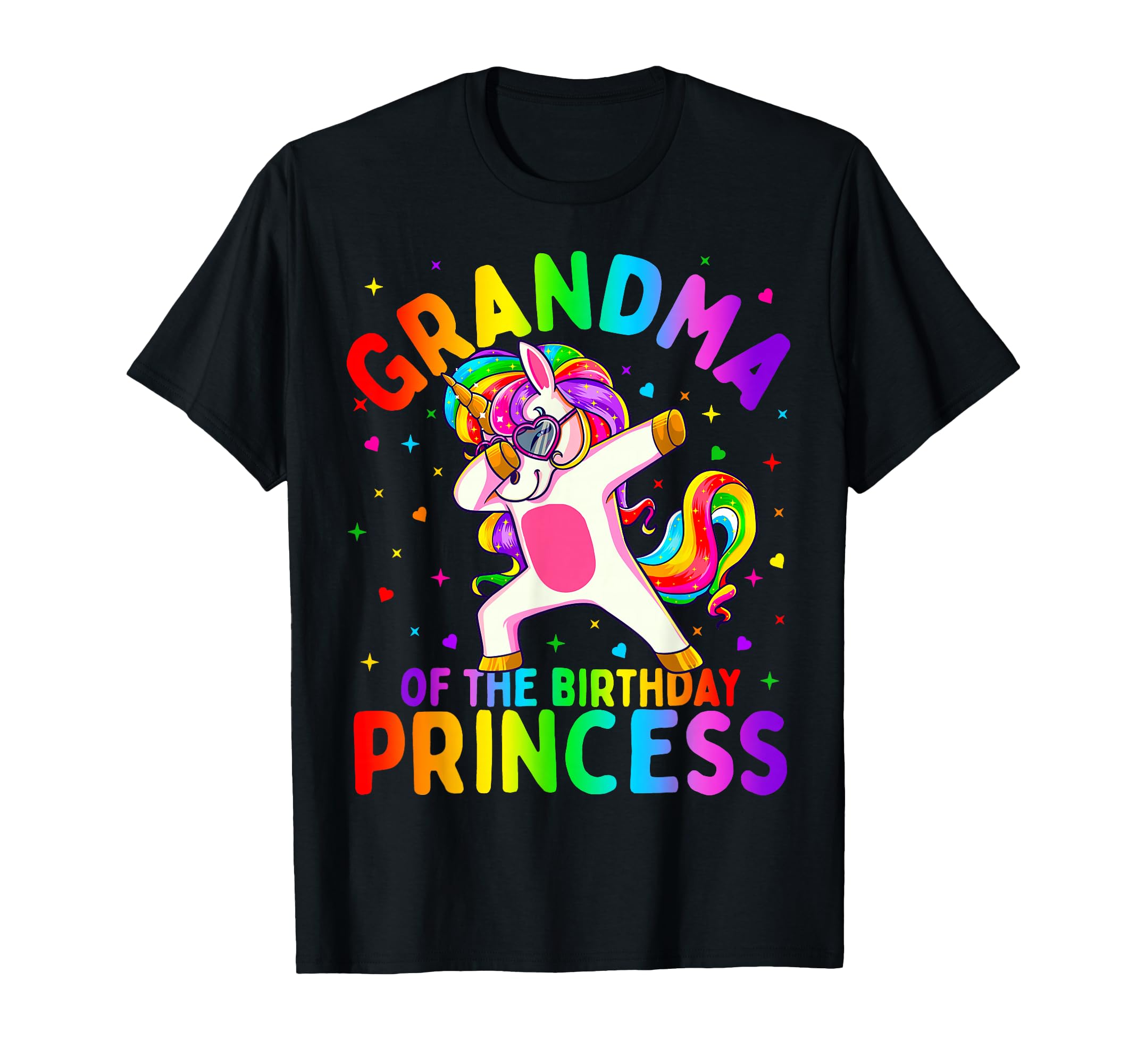 Grandma Birthday Princess Dabbing T-Shirt - Trendy Graphic Men Women - T-Shirt, Sweatshirt, Hoodie