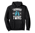 Twinning My Twins Twin Dad Hoodie - Unique Graphic Men Women - T-Shirt, Sweatshirt, Hoodie