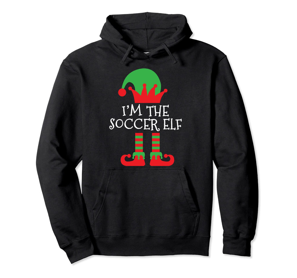 Im Soccer Elf Matching Pajamas Family Hoodie - Streetwear Style for Adults - T-Shirt, Sweatshirt, Hoodie