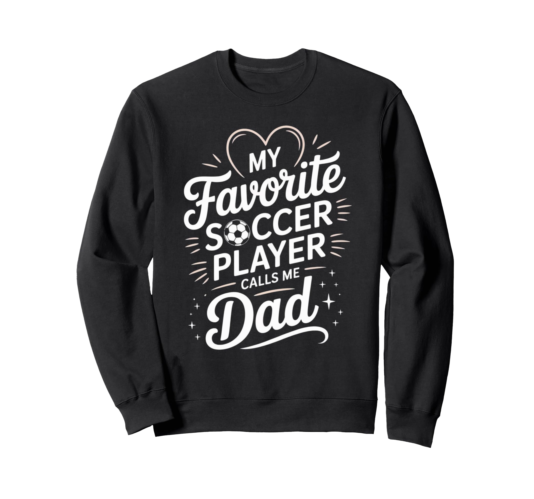 My Favorite Soccer Player Calls Me Sweatshirt - Minimalist Print Unisex - T-Shirt, Sweatshirt, Hoodie