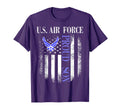 U S Air Force Proud Son American Flag T-Shirt - Minimalist Print Unisex - T-Shirt, Sweatshirt, Hoodie