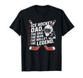 Hockey Father Ice Hockey Dad Wallet T-Shirt - Unique Graphic Men Women - T-Shirt, Sweatshirt, Hoodie
