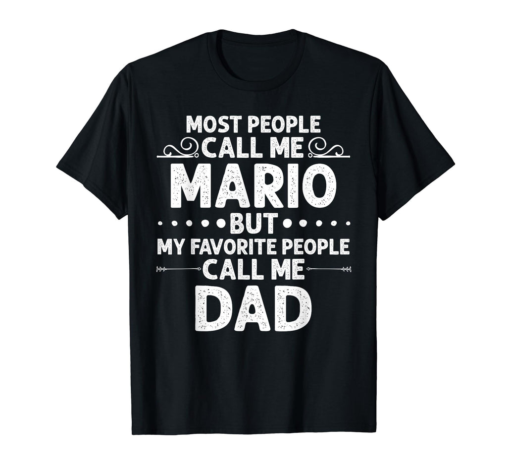 Mario Gift Name Funny Fathers Day T-Shirt - Unique Graphic for Adults - T-Shirt, Sweatshirt, Hoodie
