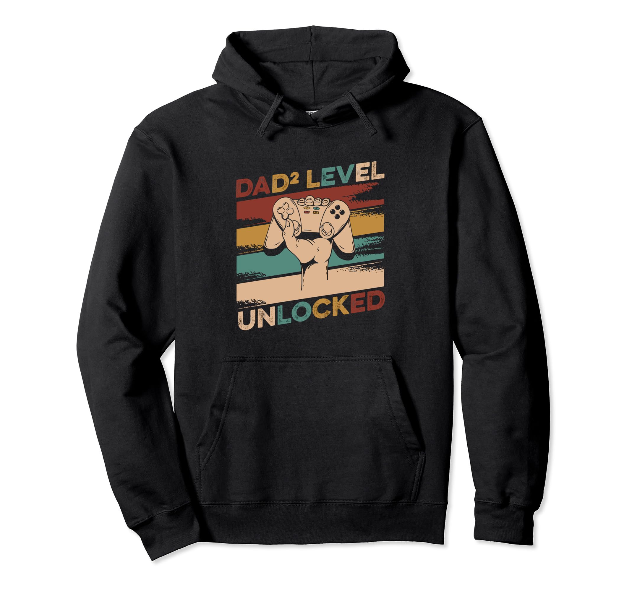 Dad Level Unlocked Father Daddy Twins Hoodie - Casual Everyday Wear Unisex - T-Shirt, Sweatshirt, Hoodie