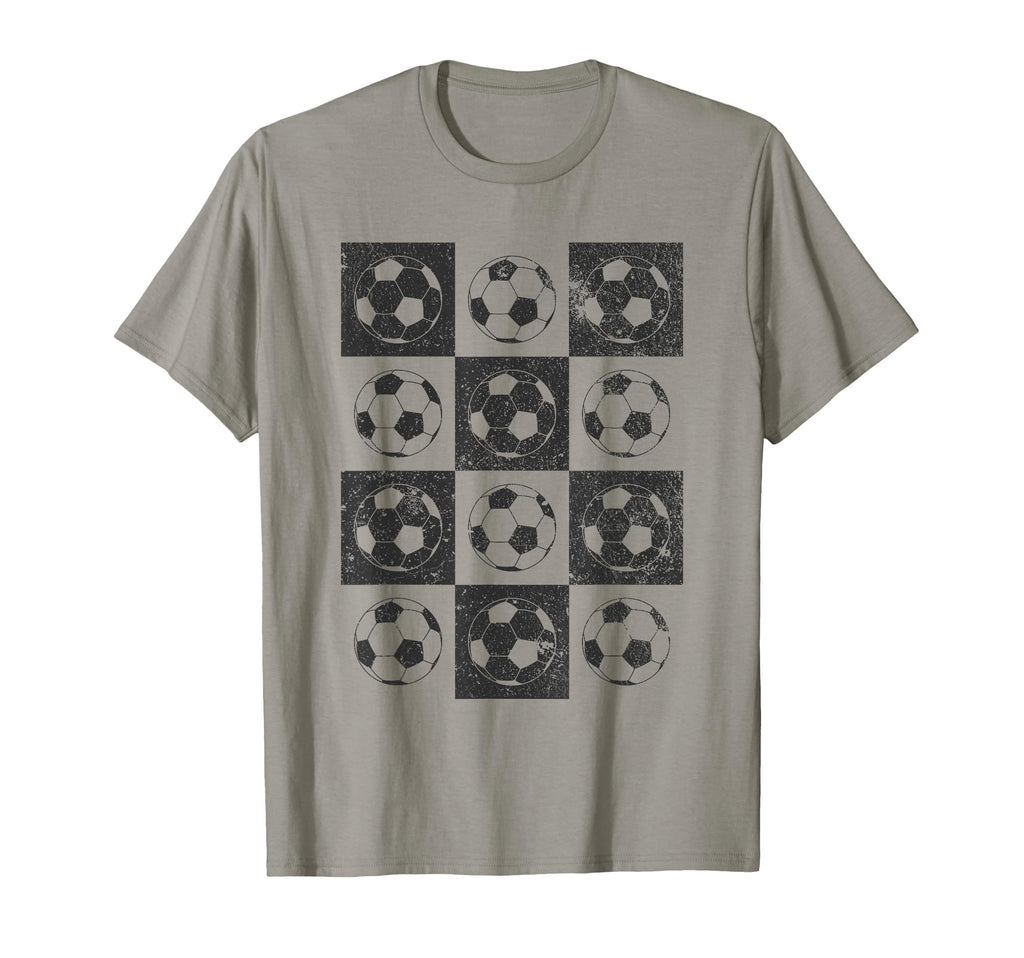 Checkerboard Checkered Soccer Lover T-Shirt - Novelty Apparel Unisex - T-Shirt, Sweatshirt, Hoodie
