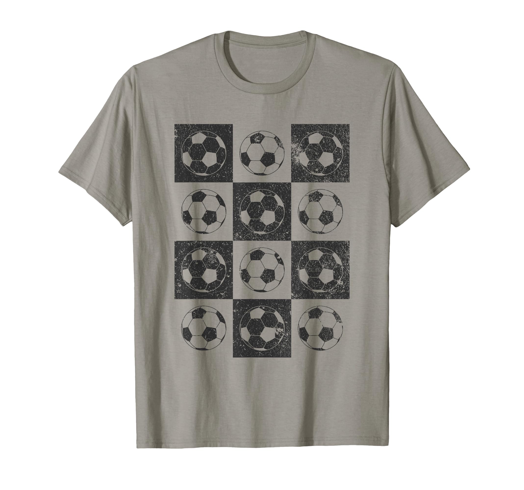 Checkerboard Checkered Soccer Lover T-Shirt - Novelty Apparel Unisex - T-Shirt, Sweatshirt, Hoodie