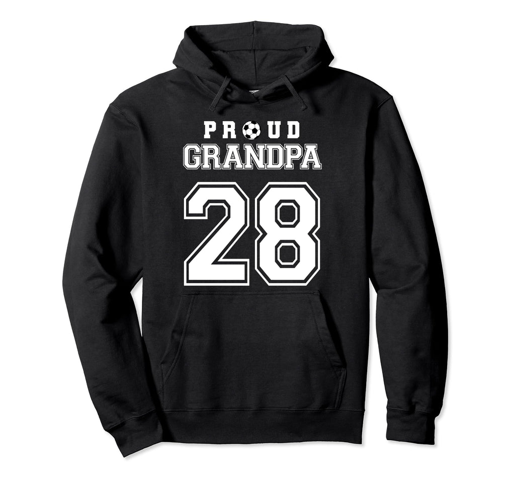 Number 28 Custom Proud Soccer Futbol Hoodie - Trendy Graphic for Adults - T-Shirt, Sweatshirt, Hoodie