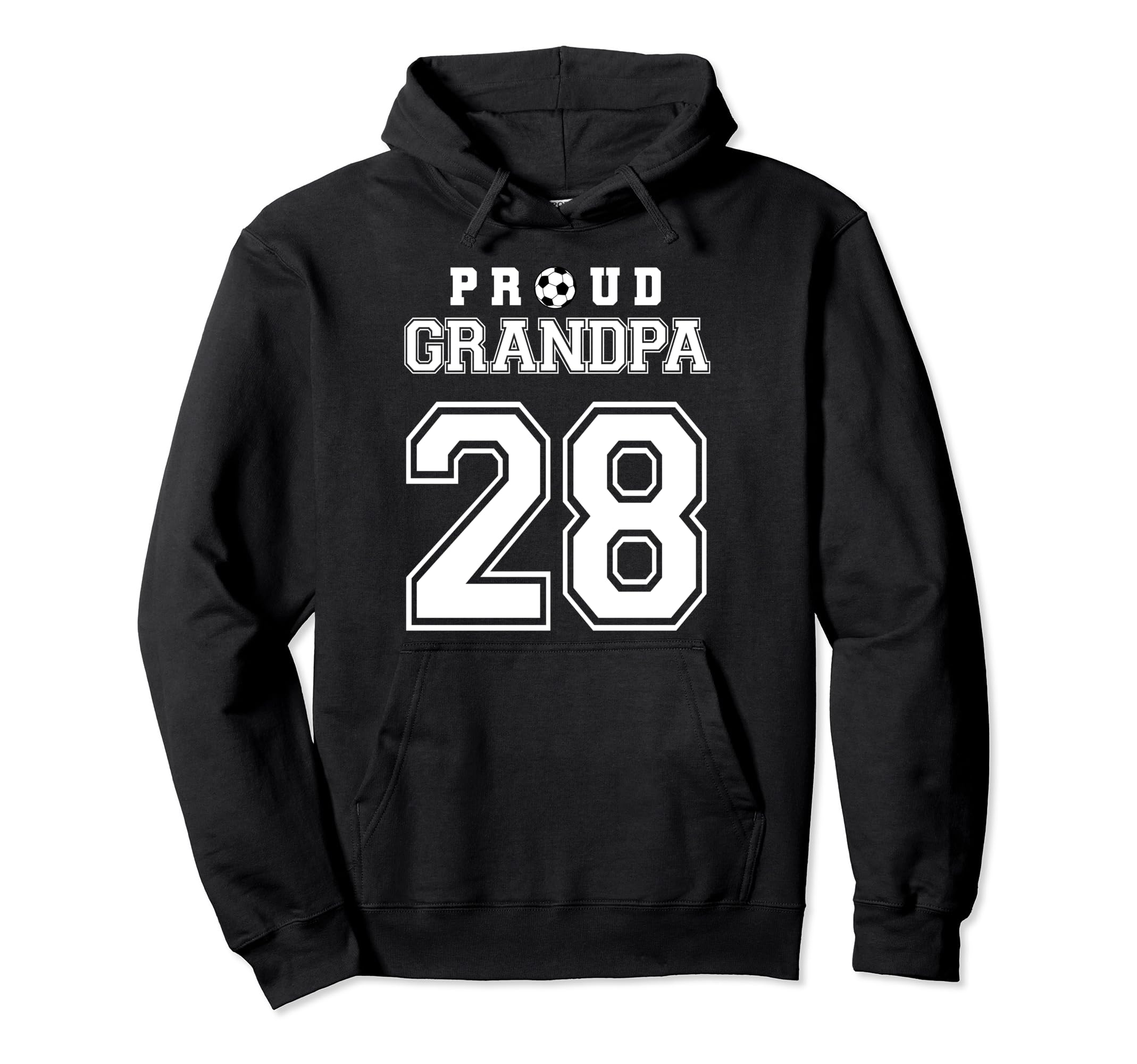 Number 28 Custom Proud Soccer Futbol Hoodie - Trendy Graphic for Adults - T-Shirt, Sweatshirt, Hoodie