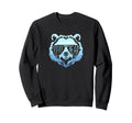 Pop Pop Bear Reflection Sunglasses Sweatshirt - Unique Graphic for Adults - T-Shirt, Sweatshirt, Hoodie