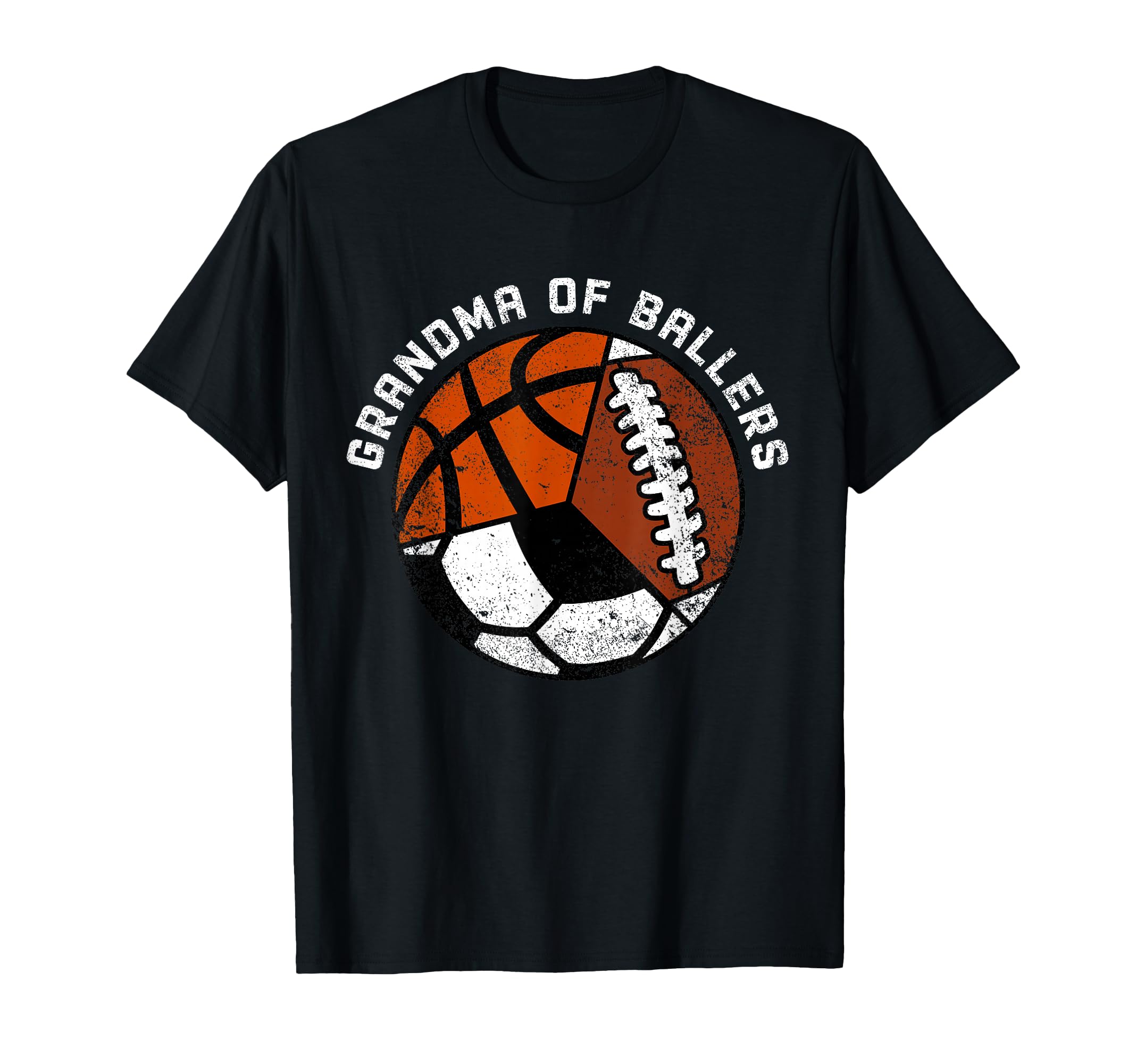 Grandma Ballers Funny Football Soccer T-Shirt - Minimalist Print Men Women - T-Shirt, Sweatshirt, Hoodie