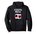 Costa Rica Soccer Hoodie - Aesthetic Graphic Unisex - T-Shirt, Sweatshirt, Hoodie