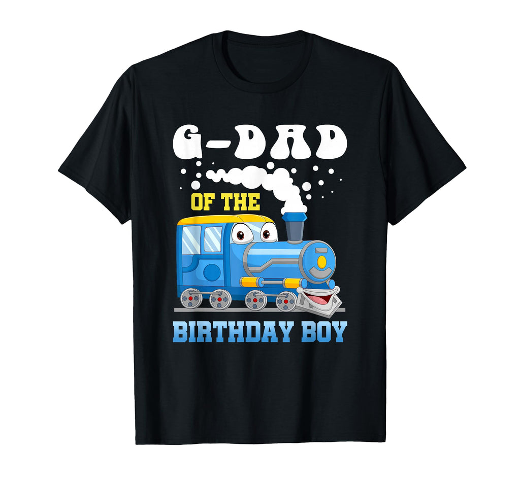 G Dad Birthday Train Lover Family Matching T-Shirt - Novelty Apparel Unisex - T-Shirt, Sweatshirt, Hoodie