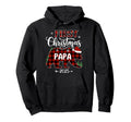 Pregnancy First Papa Red Plaid Bear Hoodie - Streetwear Style Men Women - T-Shirt, Sweatshirt, Hoodie