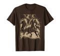 Horse Lightning 80S 90S Western T-Shirt - Custom Art Print for Adults - T-Shirt, Sweatshirt, Hoodie