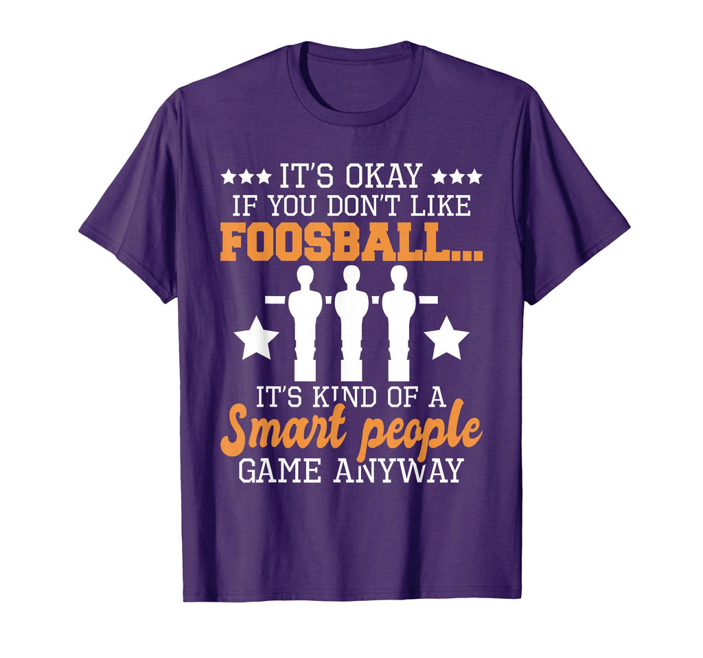 Smart People Game Foosball Player Table T-Shirt - Minimalist Print Unisex - T-Shirt, Sweatshirt, Hoodie