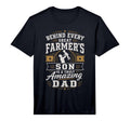 Farmer Son Amazing Dad Funny Farming T-Shirt - Minimalist Print for Adults - T-Shirt, Sweatshirt, Hoodie