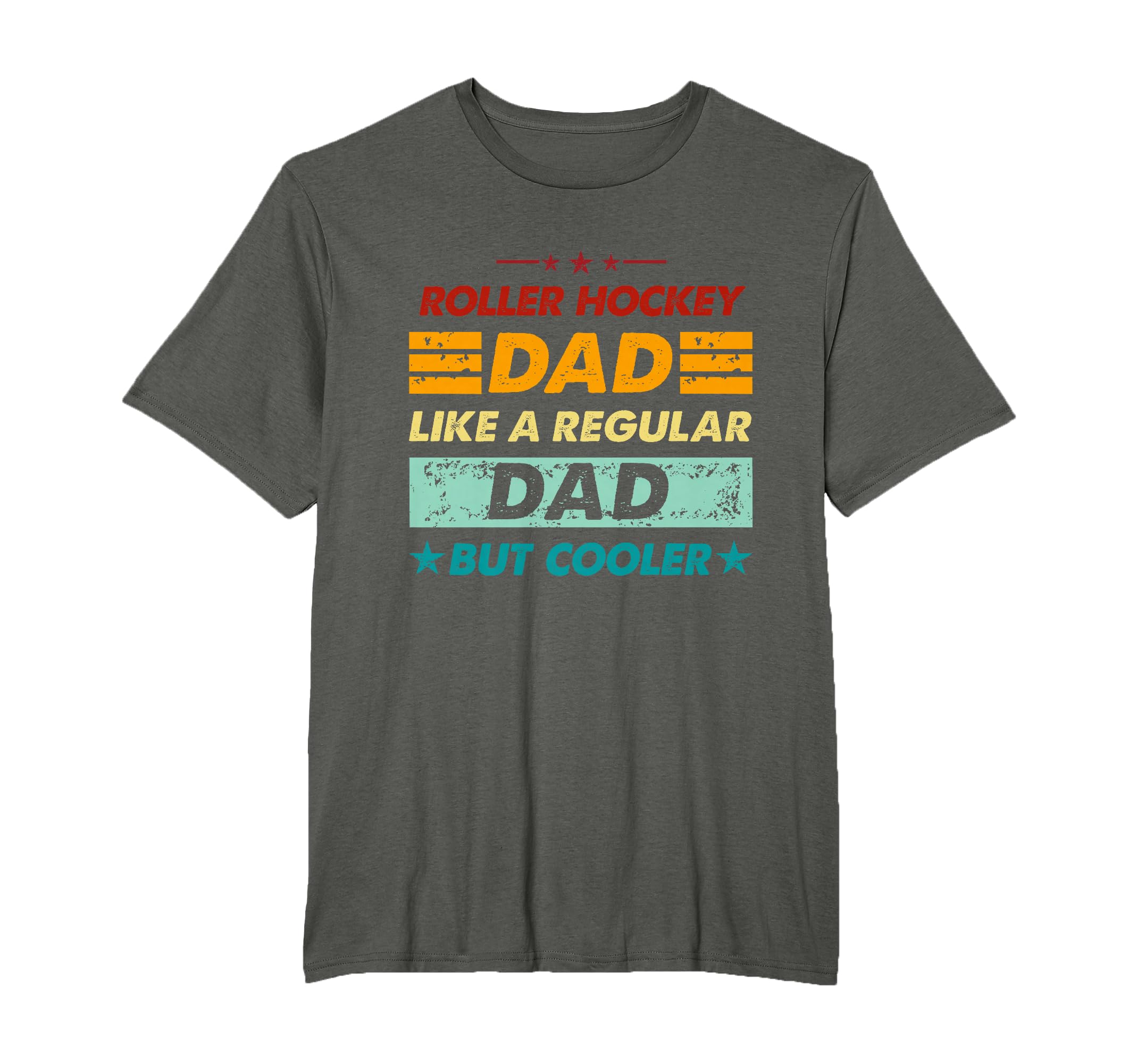 Funny Roller Hockey Dad Like Regular T-Shirt - Minimalist Print Men Women - T-Shirt, Sweatshirt, Hoodie