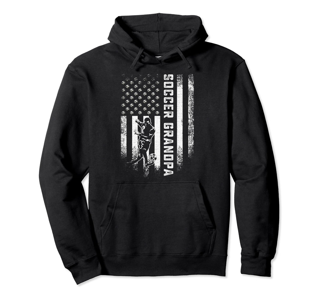 Usa American Flag Proud Soccer Hoodie - Minimalist Print for Adults - T-Shirt, Sweatshirt, Hoodie