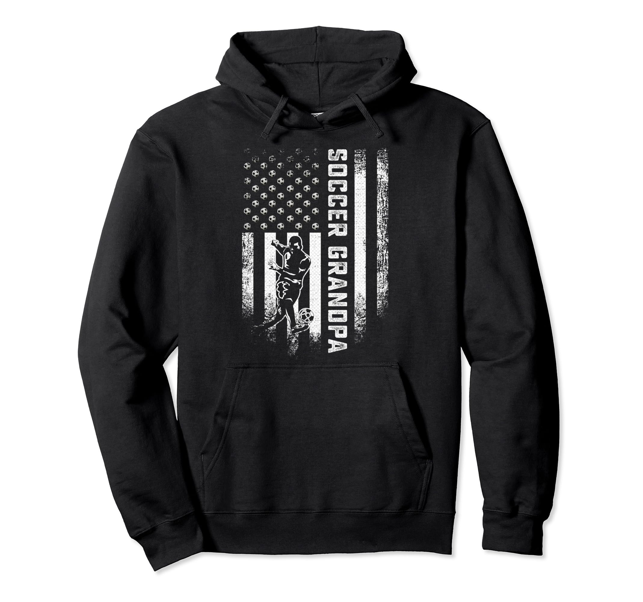 Usa American Flag Proud Soccer Hoodie - Minimalist Print for Adults - T-Shirt, Sweatshirt, Hoodie