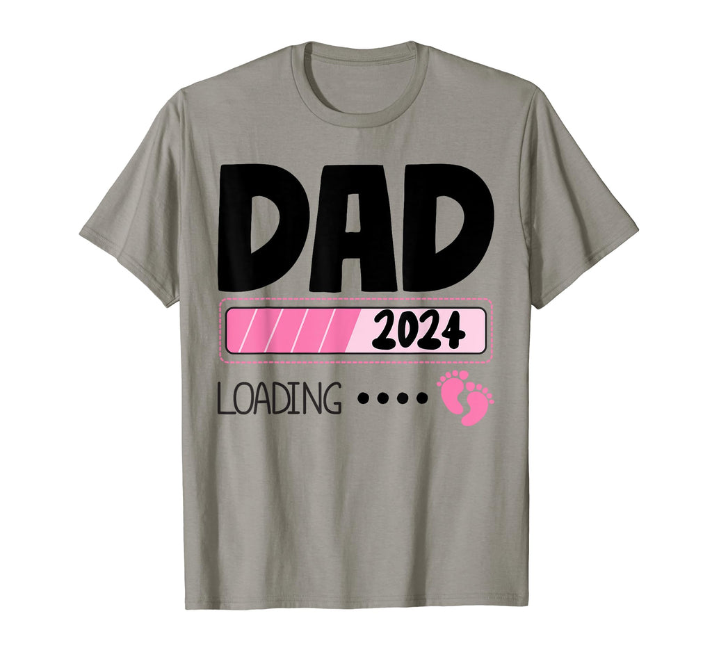 Dad Loading Expecting Daughter 2024 New Dad T-Shirt - Trendy Graphic Unisex - T-Shirt, Sweatshirt, Hoodie