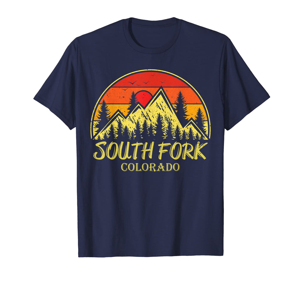 South Fork Colorado Co Mountains T-Shirt - Casual Everyday Wear Men Women - T-Shirt, Sweatshirt, Hoodie