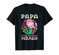 Papa Birthday Mermaid Daughter Matching T-Shirt - Trendy Graphic Men Women - T-Shirt, Sweatshirt, Hoodie