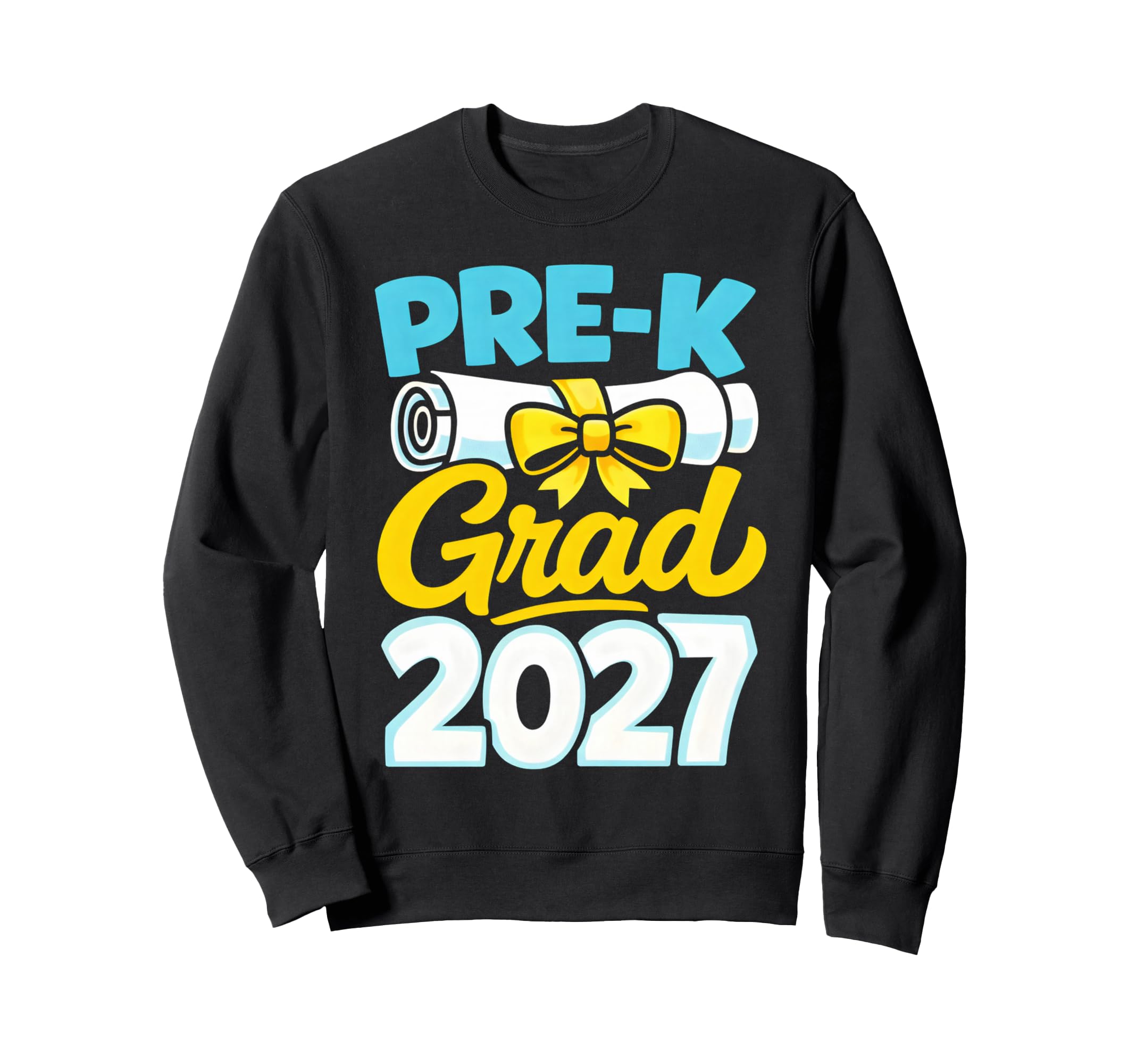 Prek Grad 2027 Graduation School Sweatshirt - Novelty Apparel for Adults - T-Shirt, Sweatshirt, Hoodie