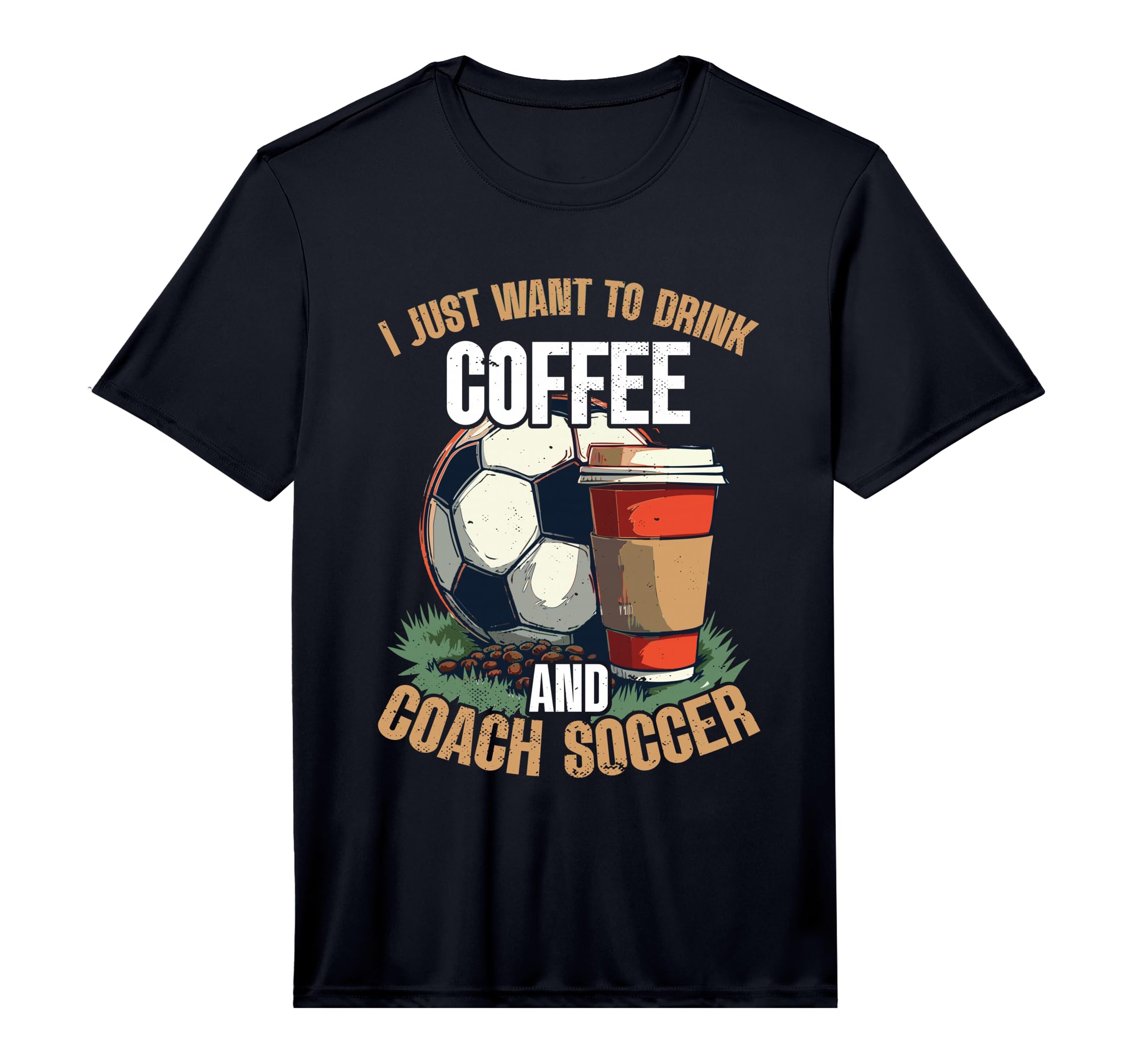 Mens Coaching Soccer Dad Coach Soccer T-Shirt - Fun Novelty Design Unisex - T-Shirt, Sweatshirt, Hoodie