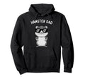 Funny Hamster Dad Animal Hamster Lover Hoodie - Minimalist Print Men Women - T-Shirt, Sweatshirt, Hoodie