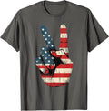 Retro Peace Sign Vintage 60's 70's Hippie - Adult & Kids T-Shirts, Sweatshirts & Hoodies apparel design preview 1