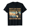 Best Cat Dad Ever Cat Fist Bump Funny T-Shirt - Streetwear Style Unisex - T-Shirt, Sweatshirt, Hoodie