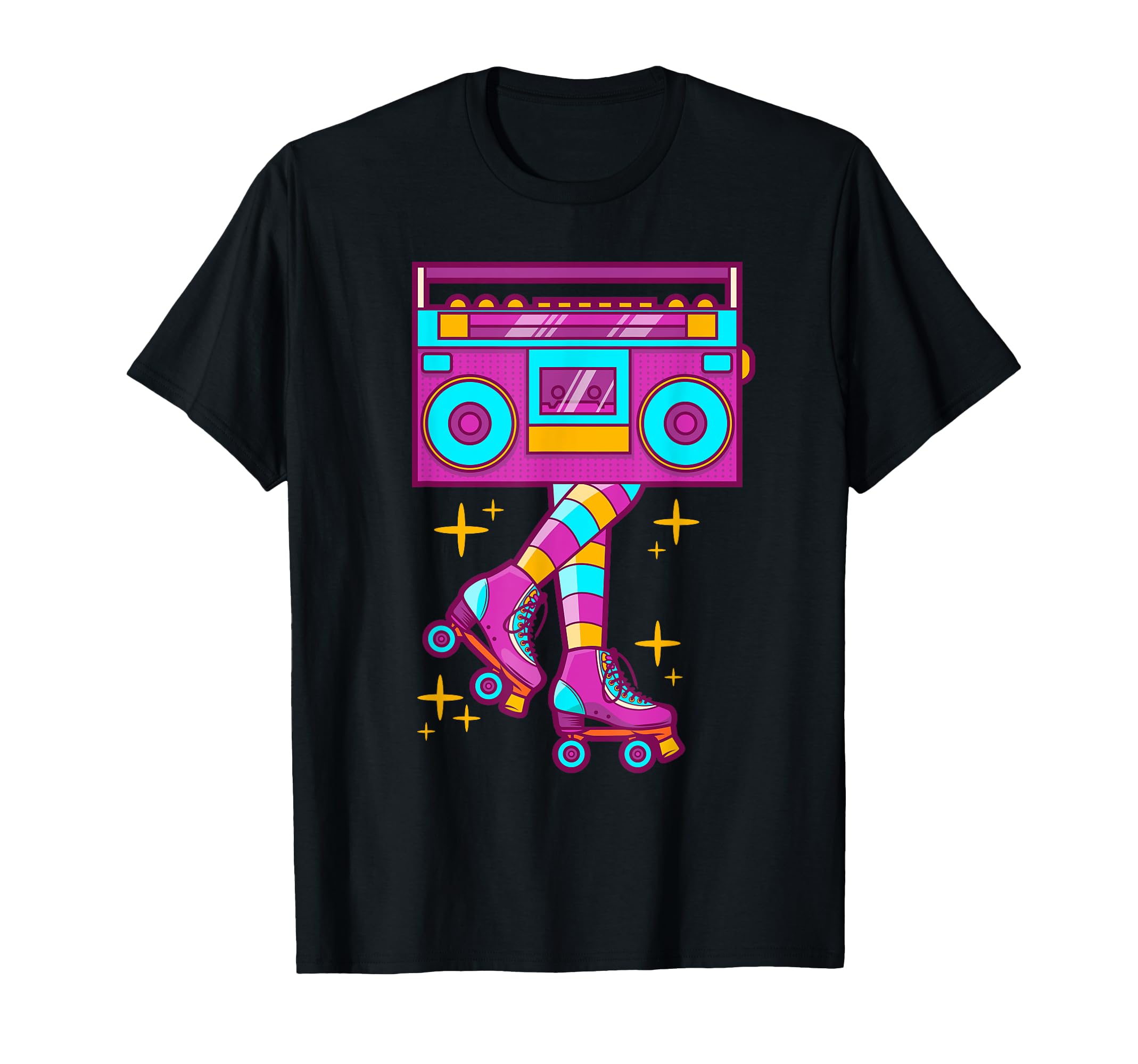 Rollerskates Funny 80S Roller Disco T-Shirt - Streetwear Style Unisex - T-Shirt, Sweatshirt, Hoodie